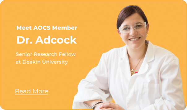 Meet AOCS member Dr. Adcock