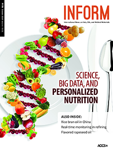 INFORM cover Science, big data and personalized nutrition