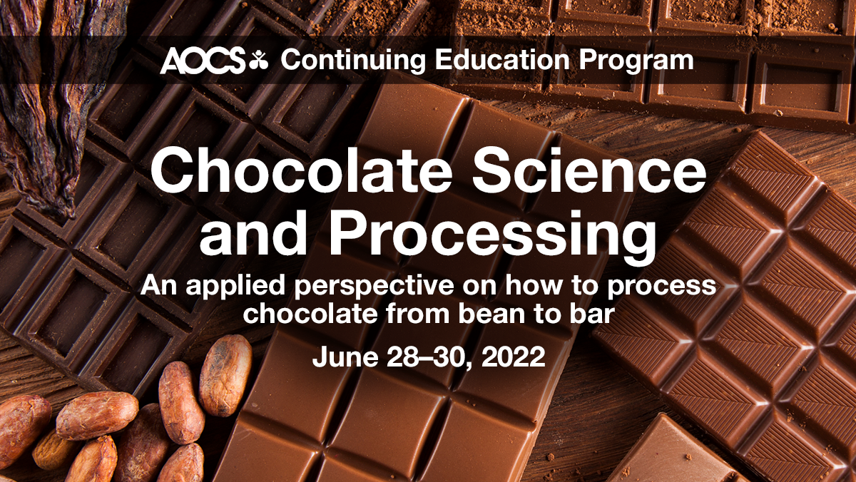 Chocolate Science and Processing: An applied perspective on how to process chocolate from bean to bar