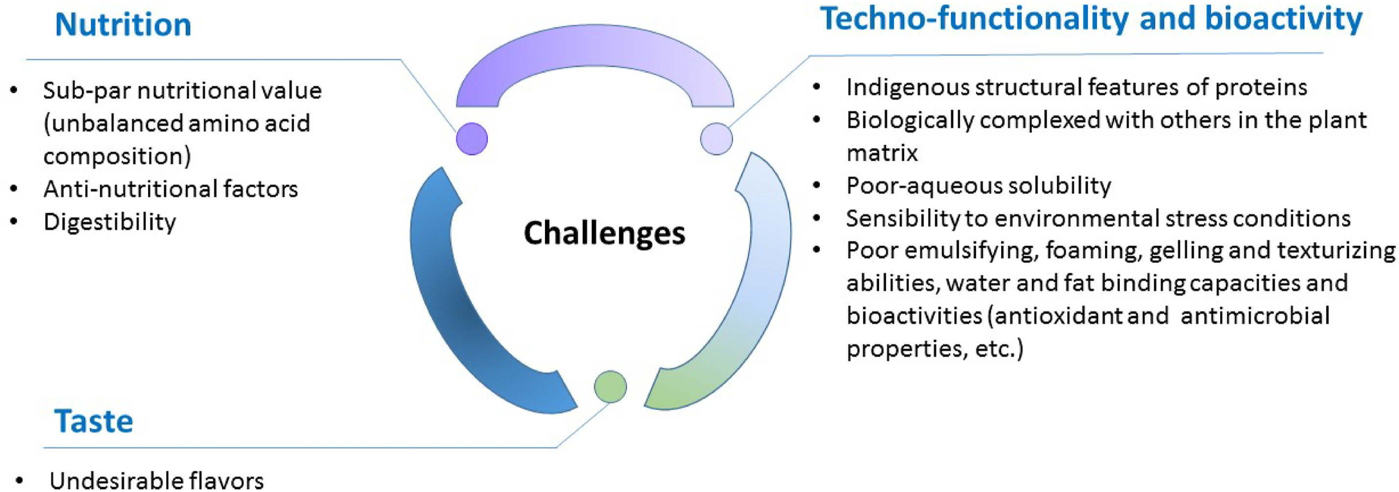 Plant Protein Challenges