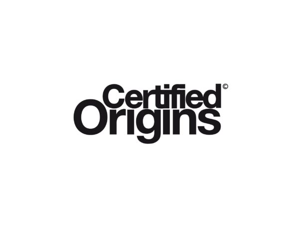 certified origins logo in black text