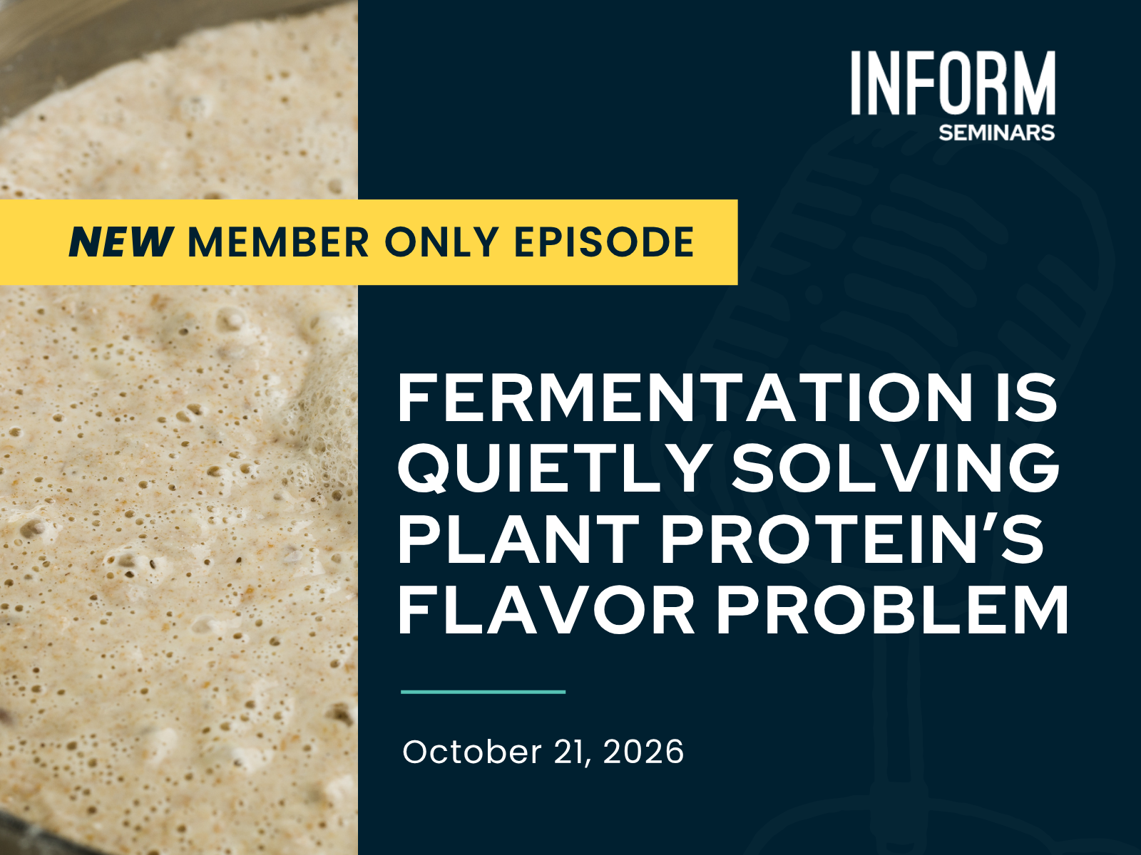 Fermentation quietly solving plant protein's flavor problem